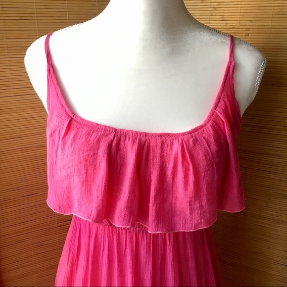Pink Ruffle Dress - Picture 5 of 7